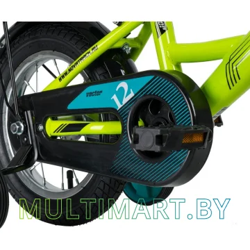 Детский велосипед Novatrack Vector 123VECTOR.GN20 (салатовый/черный, 2020) картинка 5